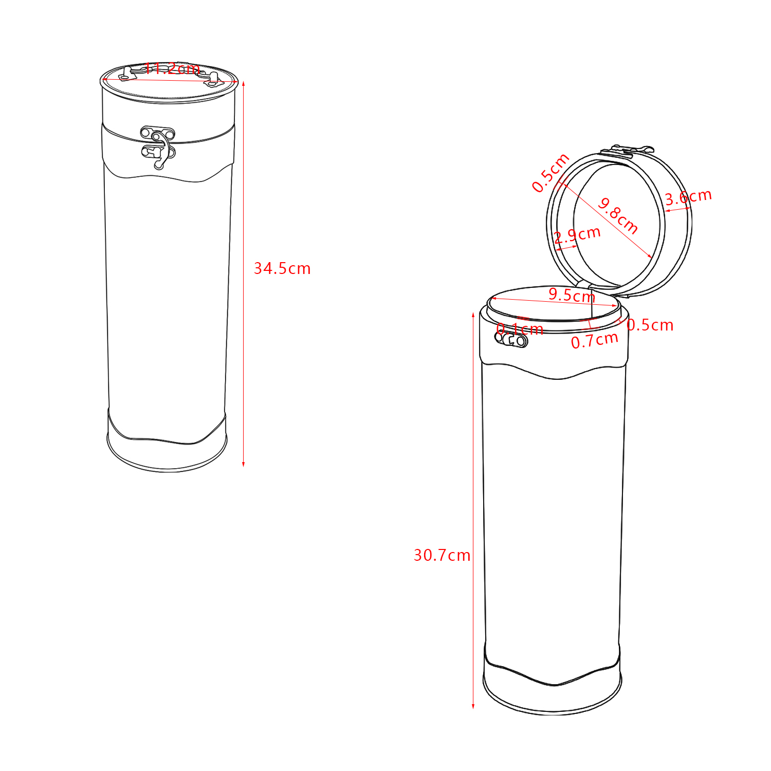Wooden Wine Box Single Wine Bottle Wood Storage Gift Case, Hinged